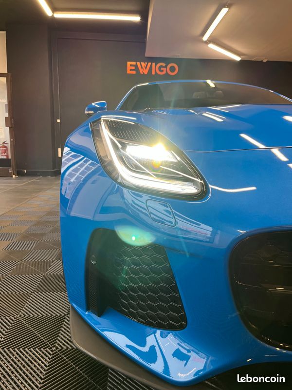 Jaguar f-type svr 5.0 v8 cabriolet / freins carbone ceramique / entretien jaguar / malus payé (image 18)