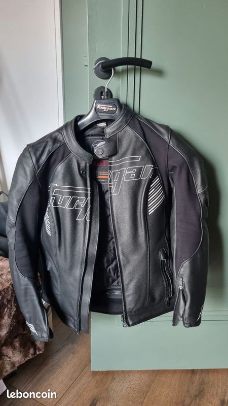 Veste moto cuir femme hiver FURYGAN taille M (image 1)