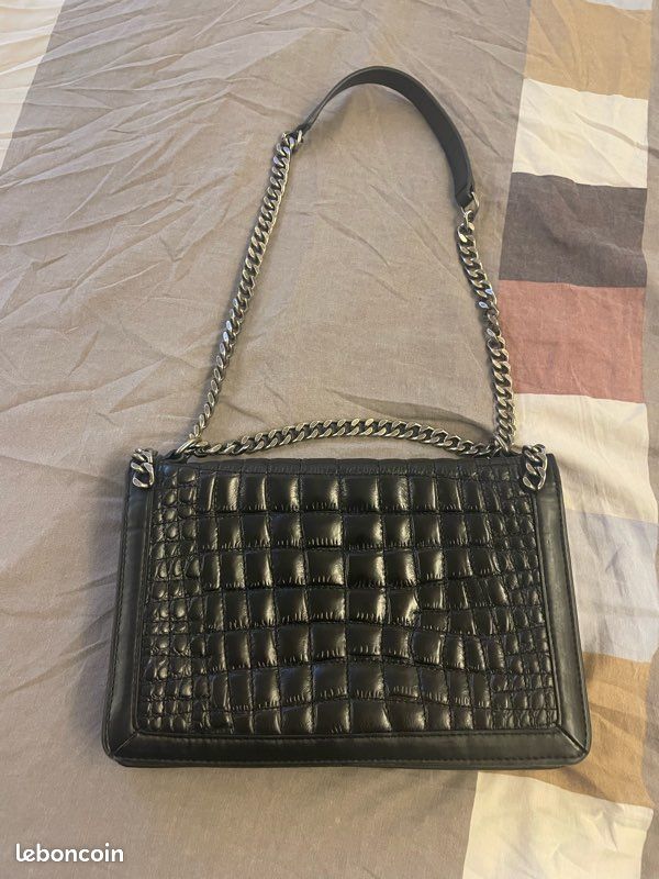 Sac rock effet crocodile Zara women (image 5)