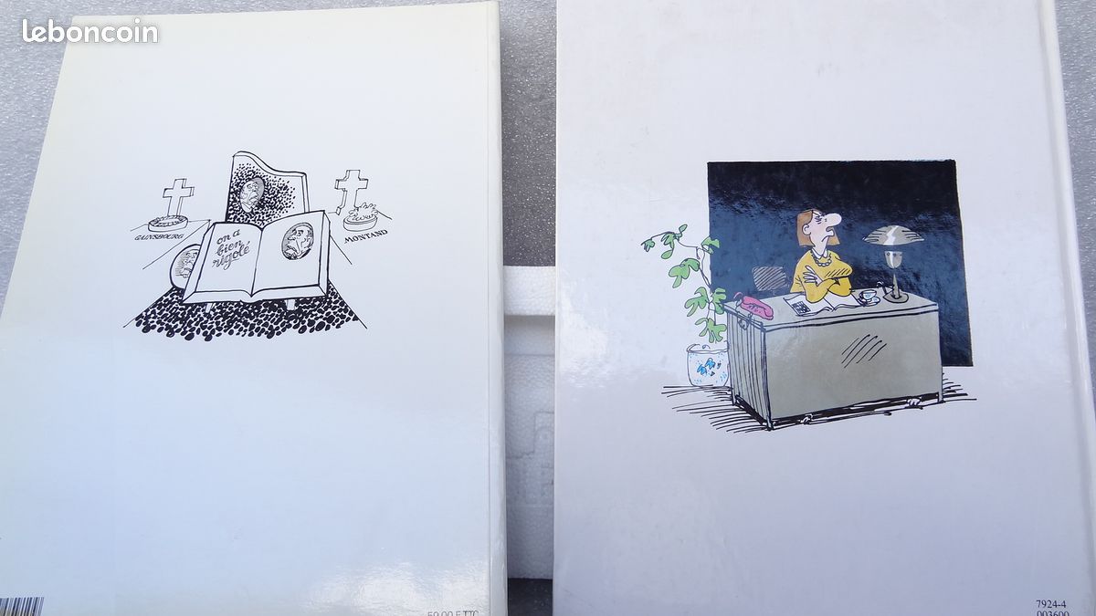 🌹 ✅⭐⭐⭐ bd Adieu Tonton docteur Ventouse Bobologue EDITION ORIGINALE CARTONNEE (image 4)