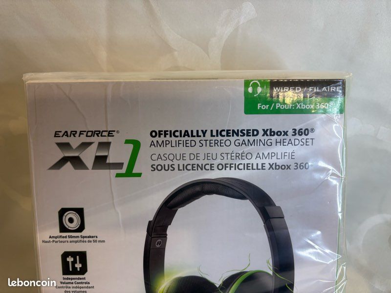 Pack Caméra + Casque Officiel Neuf - Xbox
