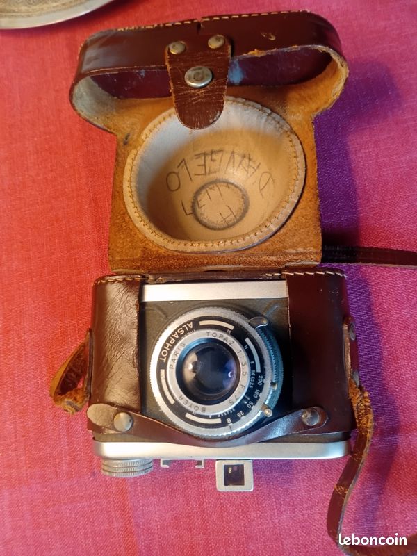 Appareil photo (6×6) ALSAPHOT D'ASSAS LUX Obj Boyer TOPAZ 3
