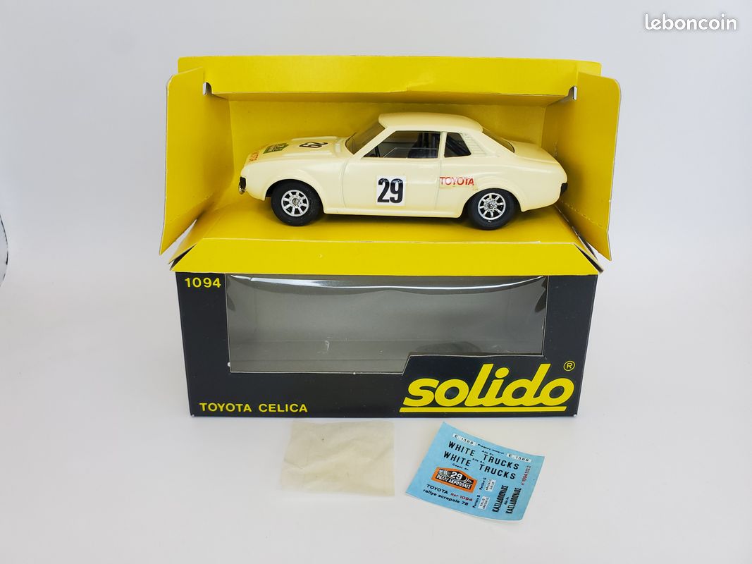 Solido Planche Décalcomanies 1/43 Alfetta GTV San Remo Monza 78