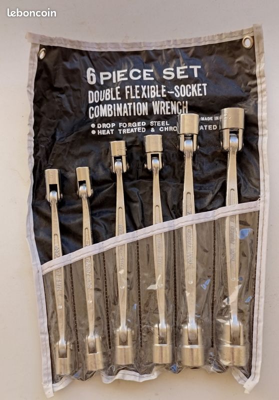 Jeu de clés à douilles articulées (image 1)