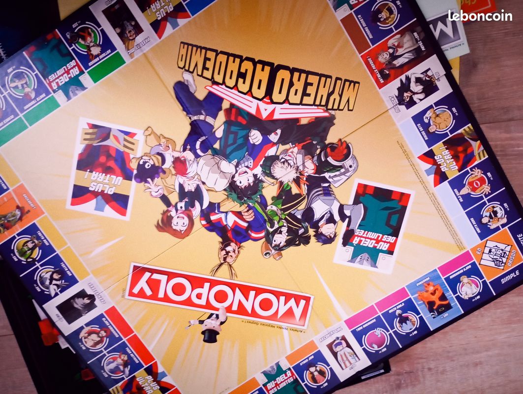 Monopoly jeu societe My Hero Academia neuf