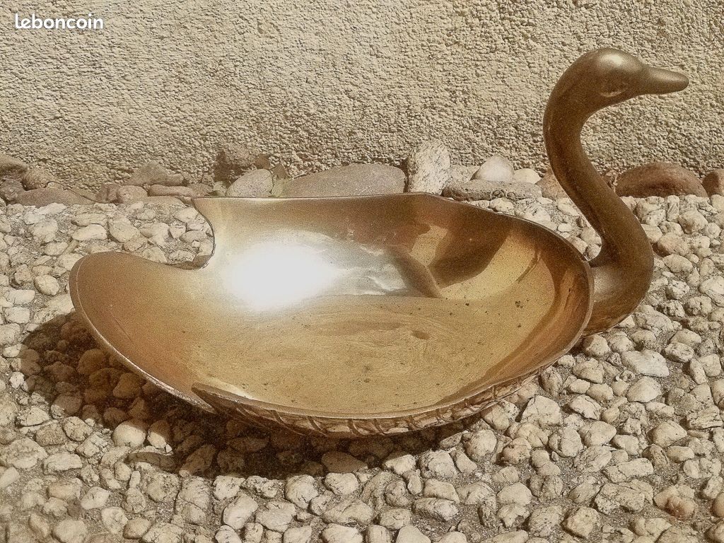 Cygne en laiton, vintage (image 2)