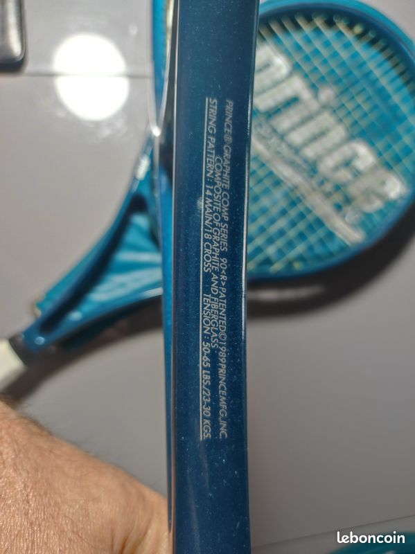 Raquette De Tennis Prince Club Sport Mini - Taille De Grip 4 1/4" - Bleue - Occasion