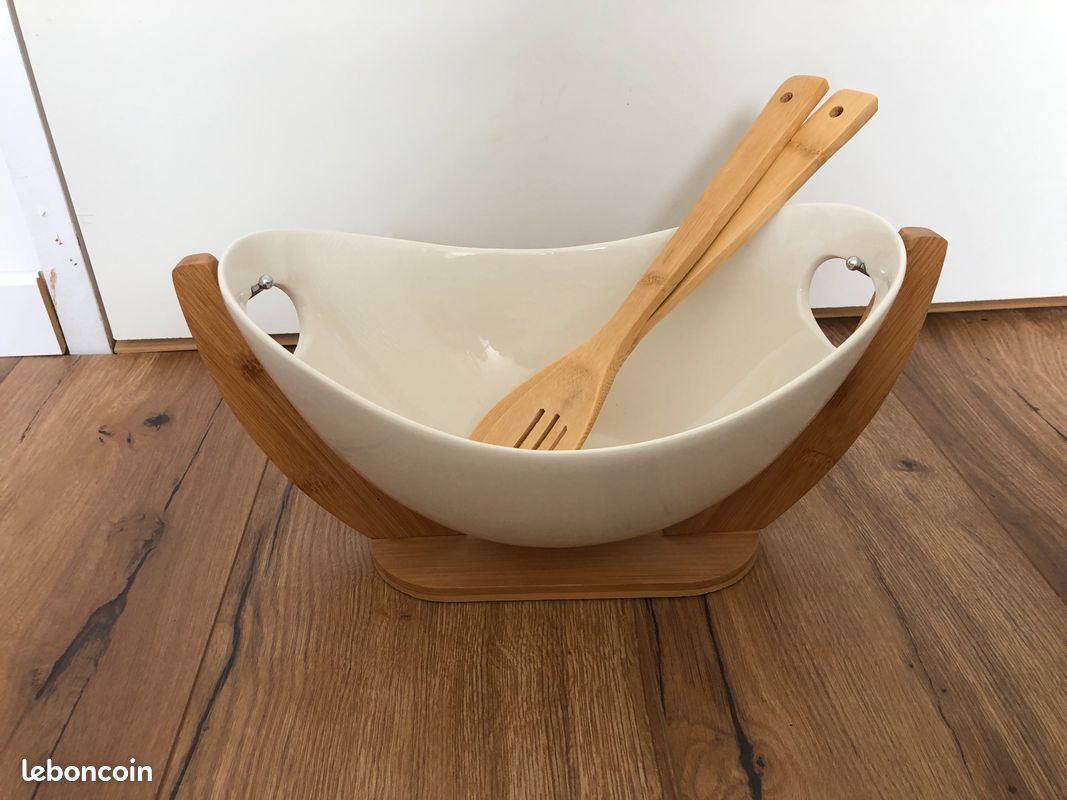 BF BILL.F SINCE 1983 Saladier en Bois 30cm Saladier en Bois d'Acacia