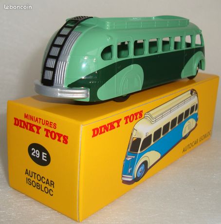 ISOBLOC Autocar ROUGE DINKY TOYS ATLAS réf 29 E 1/70 en boite