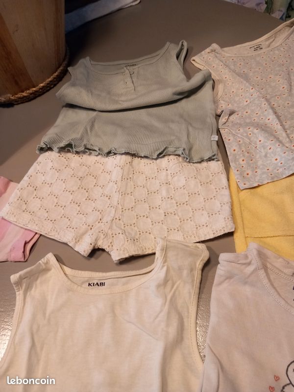 Vêtements été filles 24 mois. C (image 4)