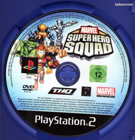 Marvel Super Hero Squad PlayStation 2 PAL - Prix - Photo - Présentation