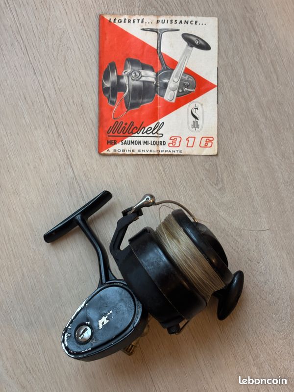 Pièce Détachée Ancienne Pour Moulinet Mitchell 316 – Référence 81637 – N° D'origine France