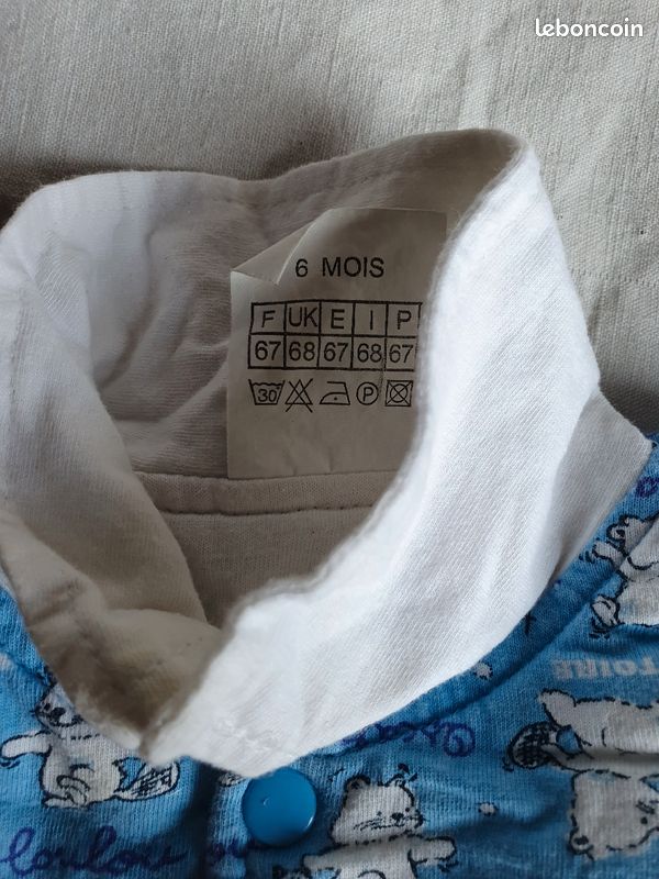 Gigoteuse avec jambe 6 mois garçon (image 3)