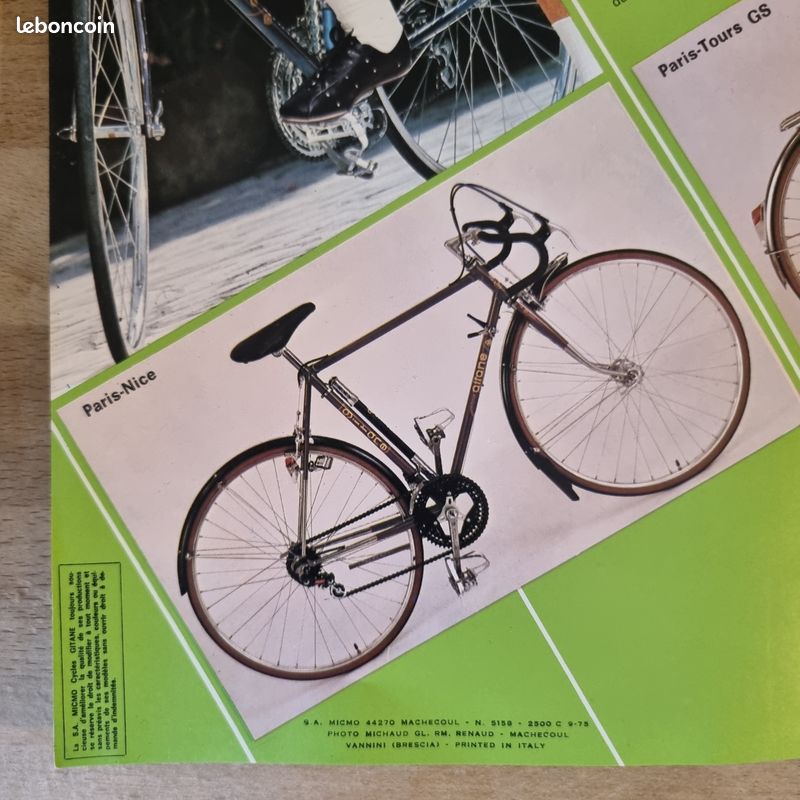 catalogue publicitaire TRICOTS DU ROCHER Granville velo course