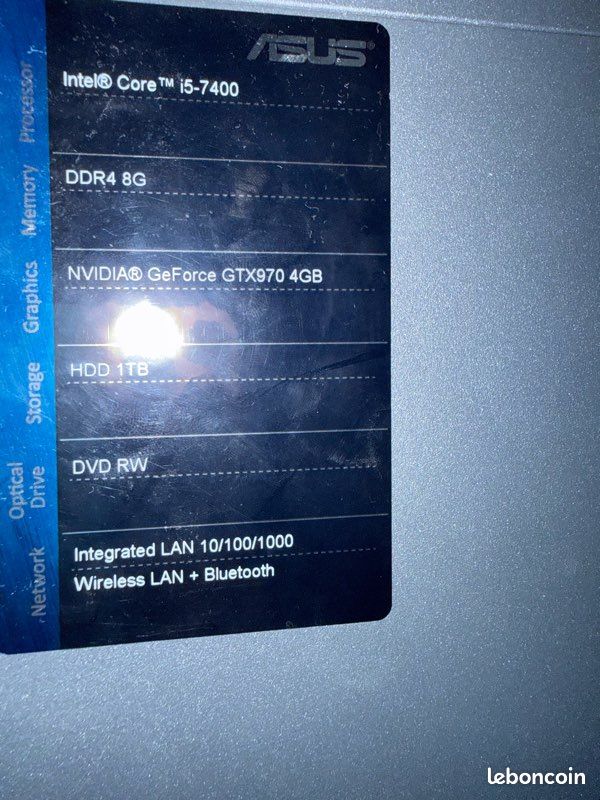 Ordinateur asus + accessoires (image 5)
