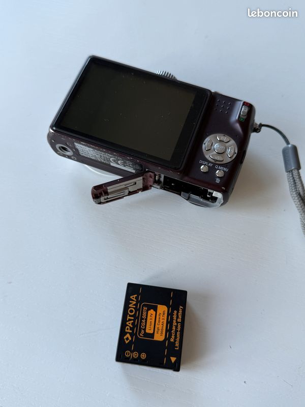 Appareil photo Panasonic Lumix DMC-TZ18 +boite complète+ sacoche+chargeur+batteries - Photo, audio & vidéo