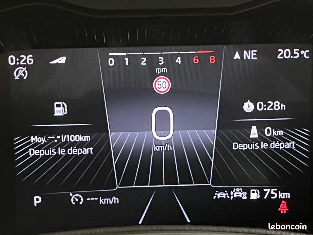 Skoda scala phase2 1,0 tsi bva 115cv selection ja16 cam (image 6)