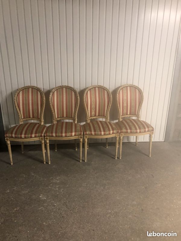 4 Chaises Louis 15 (image 4)