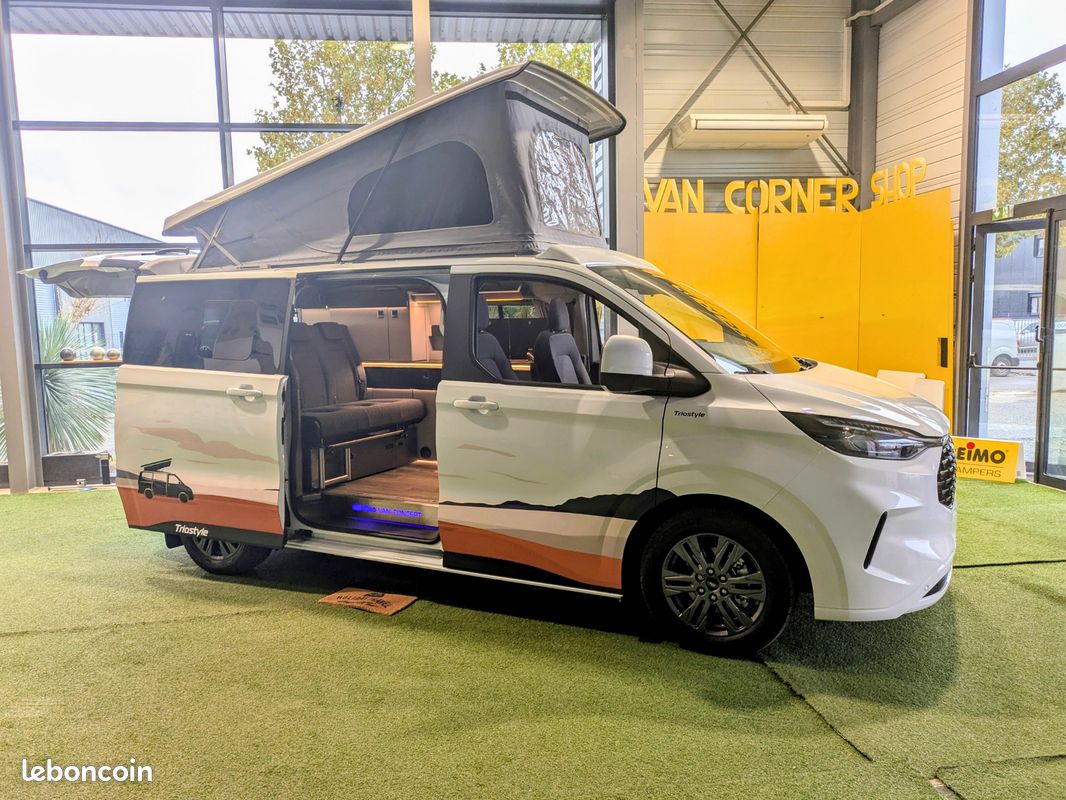 REIMO by ECO CAMPERS - FORD TOURNEO CUSTOM TRIOSTYLE ORIGINAL TITANIUM ...