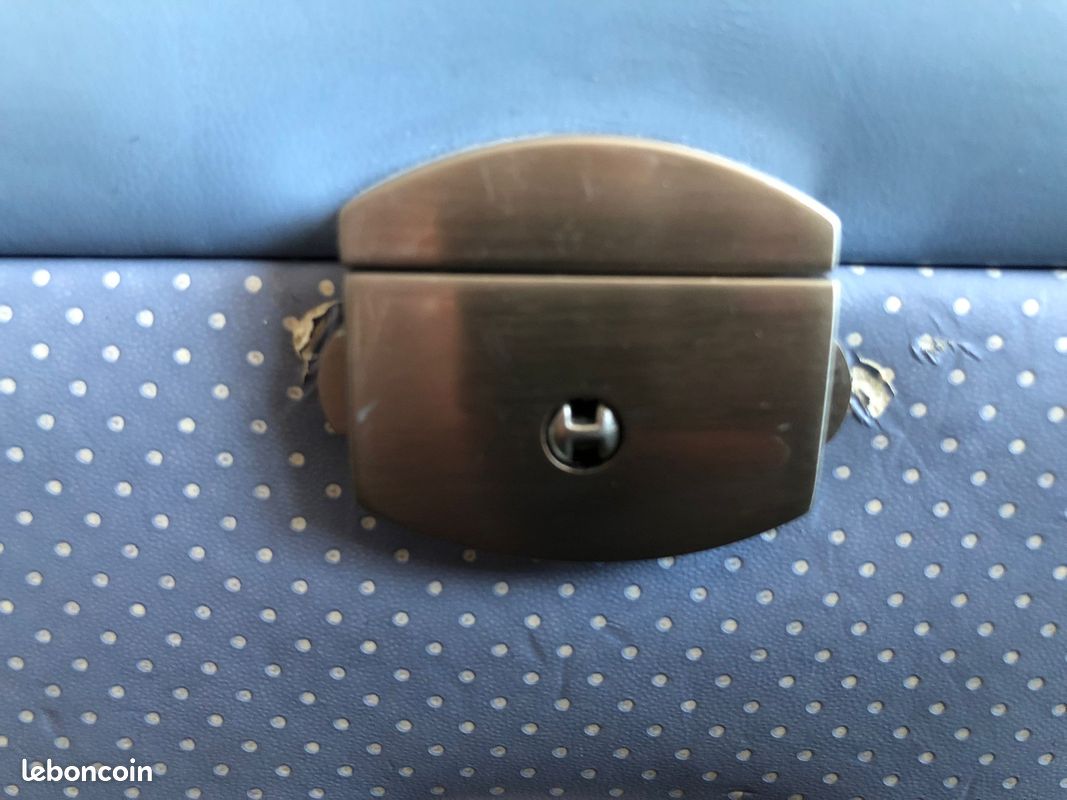 Boite à bijoux bleu à pois (image 3)