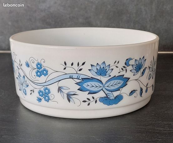 Saladier vintage en Arcopal | L'Atelier Imparfait