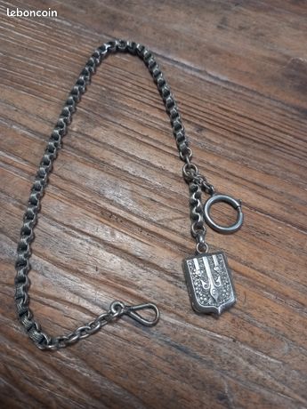 Chaînette Chatelaine N°4 Pour Montre à Gousset - Occasion Bon état - Accessoire Vintage