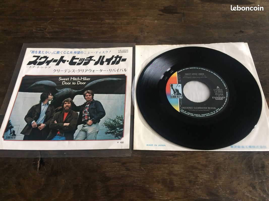 Creedence Clearwater Revival Sweet Hitch Hiker 45t Japon (image 1)