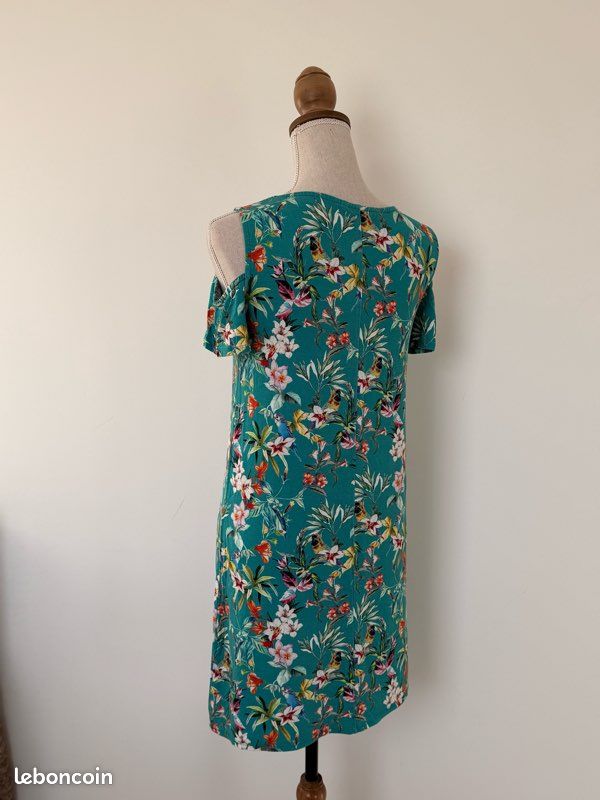 Robe fluide épaules dénudées femme camaieu M été (image 3)