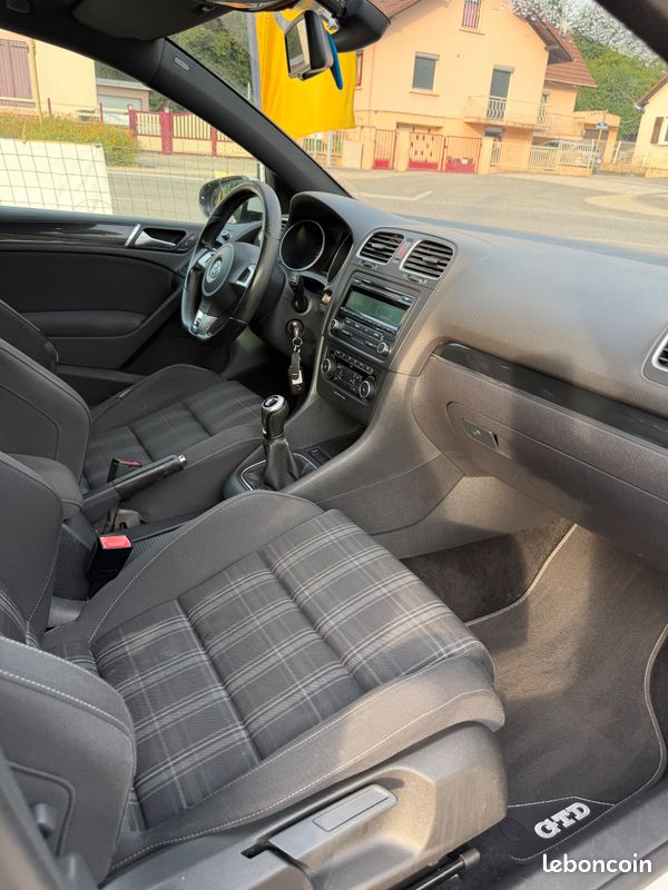 VOLKSWAGEN GOLF VI GTD 2.0 TDI 16V FAP 170 ch (image 5)