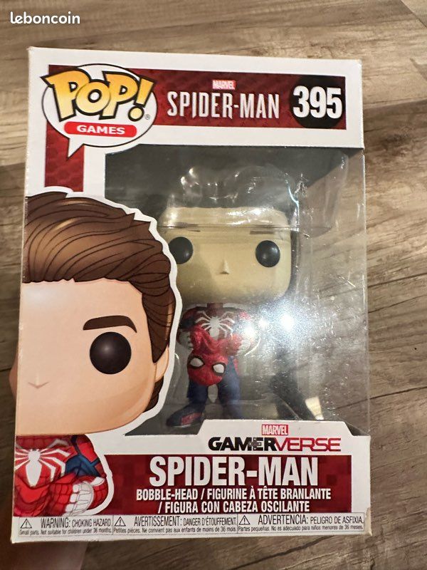 Figurine pop 395 spider man Peter parker Jeux Jouets
