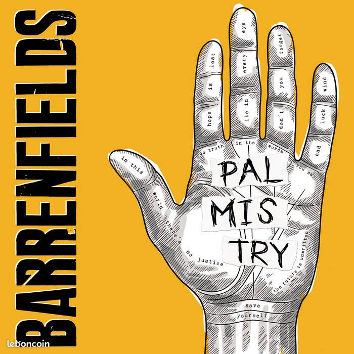 BARRENFIELDS - Palmistry - LP (image 1)