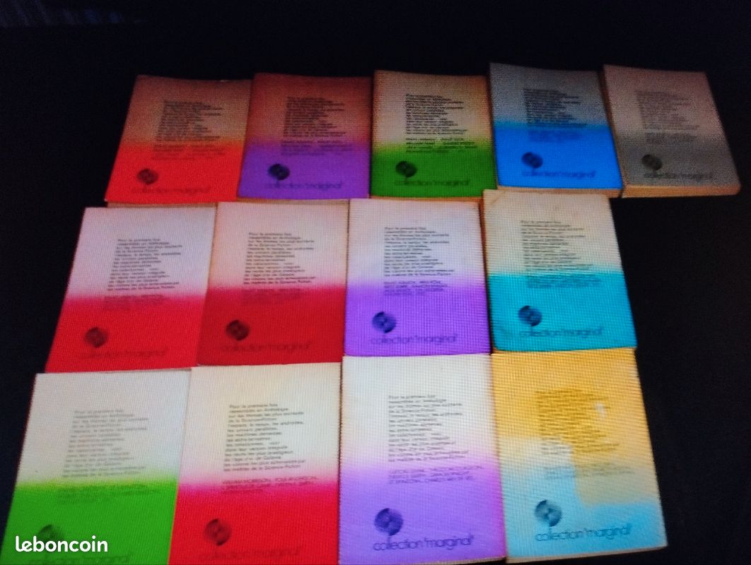 Sf Anthologie de l'imaginaire : Marginal 1 à 15 (13 tomes) Editions Opta (image 2)