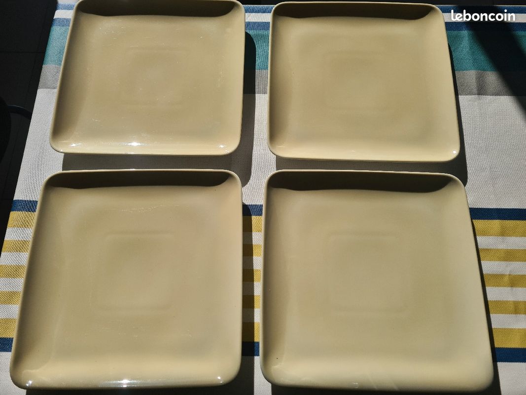 Lot 7 assiettes plates Guy Degrenne (image 2)