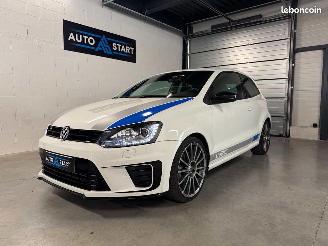 Volkswagen POLO V R WRC 220ch Limited Edition - 1901/2500 / SUIVI VOLKSWAGEN / SIEGES CHAUFFANTS / GPS / BLUETOOTH (image 1)
