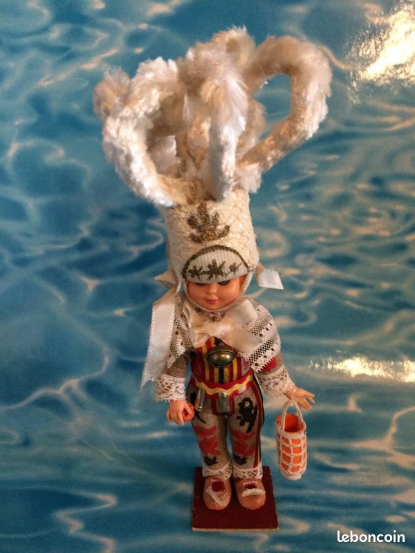 VINTAGE – Leurre De Pêche Zebco Shal-a-minner – 4 1/2 Pouces – Poupée Ancienne