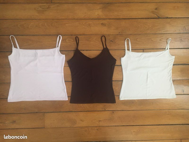 Tops Femme Nylon Spandex (x3) (image 1)
