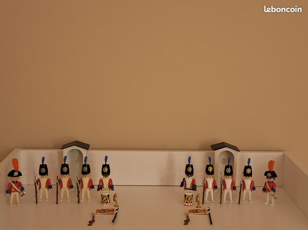 Lot Playmobil 3544 – Soldats Sentinelles Avec Guérite – Occasion