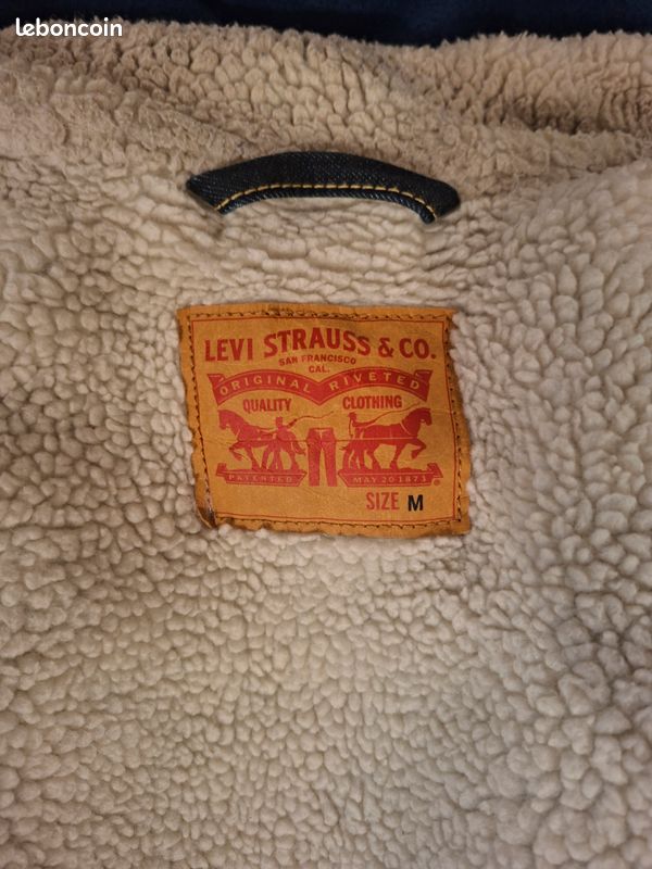 Veste Levi's trucker type III sherpa (image 3)