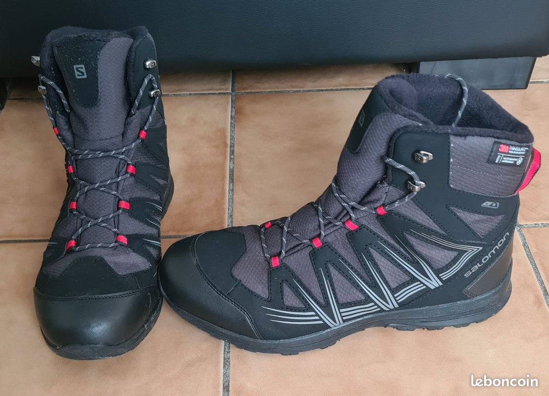 Woodsen Salomon Intersport Femme Chaussures Randonnée Après-ski