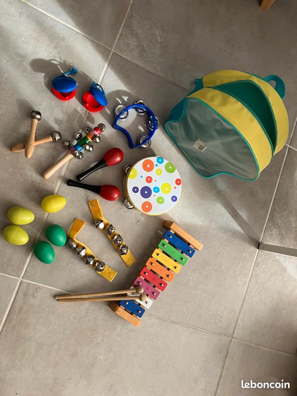 Lot d'instrument avec sac a dos (image 1)