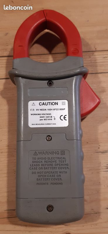 Sefram MW3065 - Pince ampèremétrique DC / AC TRMS (image 5)
