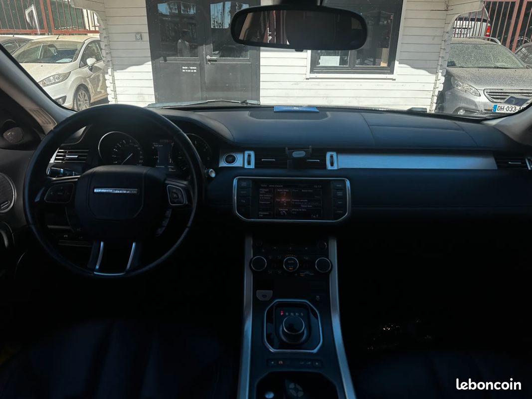 Range Rover Evoque 2.2 SD4 190ch Dynamic - SIÈGES ÉLECTRIQUE À MÉMOIRES - SONO MERIDIAN - CLIMATISATION AUTO (image 8)