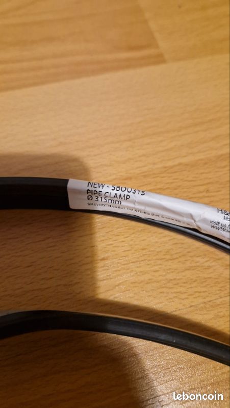 Collier tube PVC DN300 (image 2)