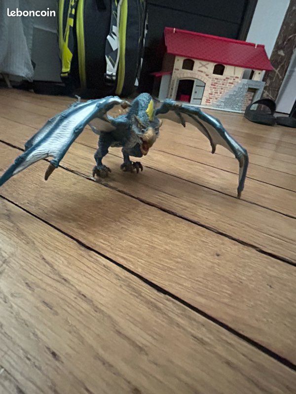 Lot de 10 figurines dinosaures et dragons détaillées (type Schleich/Papo) (image 8)