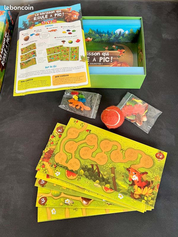 Jeu primé 4–9 ans : Le Hérisson qui Roule à Pic (image 2)