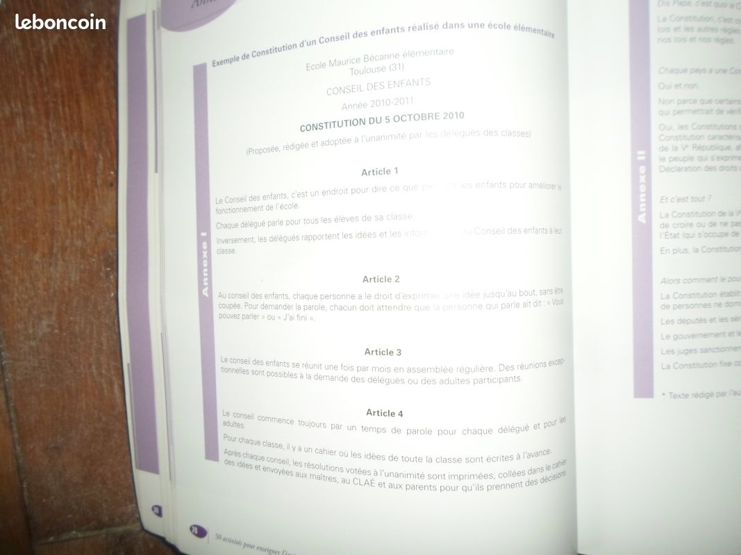 50 activités pour apprendre l'instruction civique aux cycles 2 et 3 (image 3)