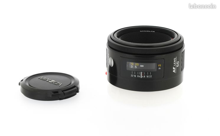 Objectif Minolta AF 50mm f/1.7 + filtre polarisé - Photo, audio & vidéo