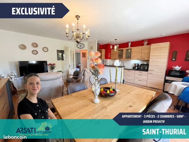 Appartement 3 pièces 69 m²