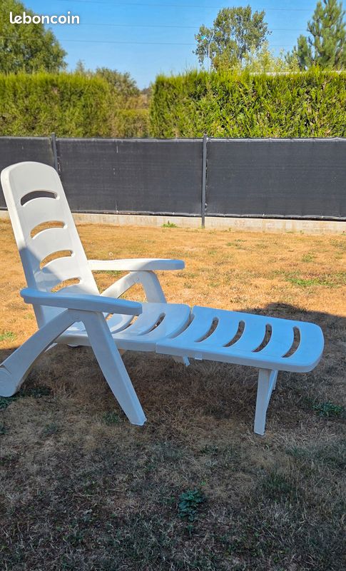 Chaise longue de jardin (image 1)