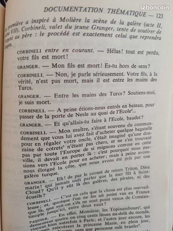 Roman " Les fourberies de Scapin " (image 13)